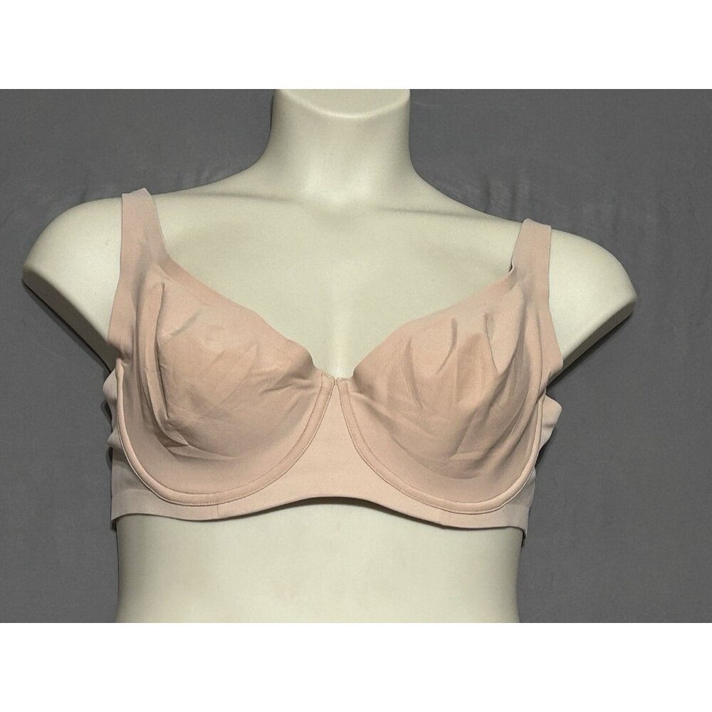 Soma Scoop Balconette Bra 40D Peachy Pink Unlined Underwired